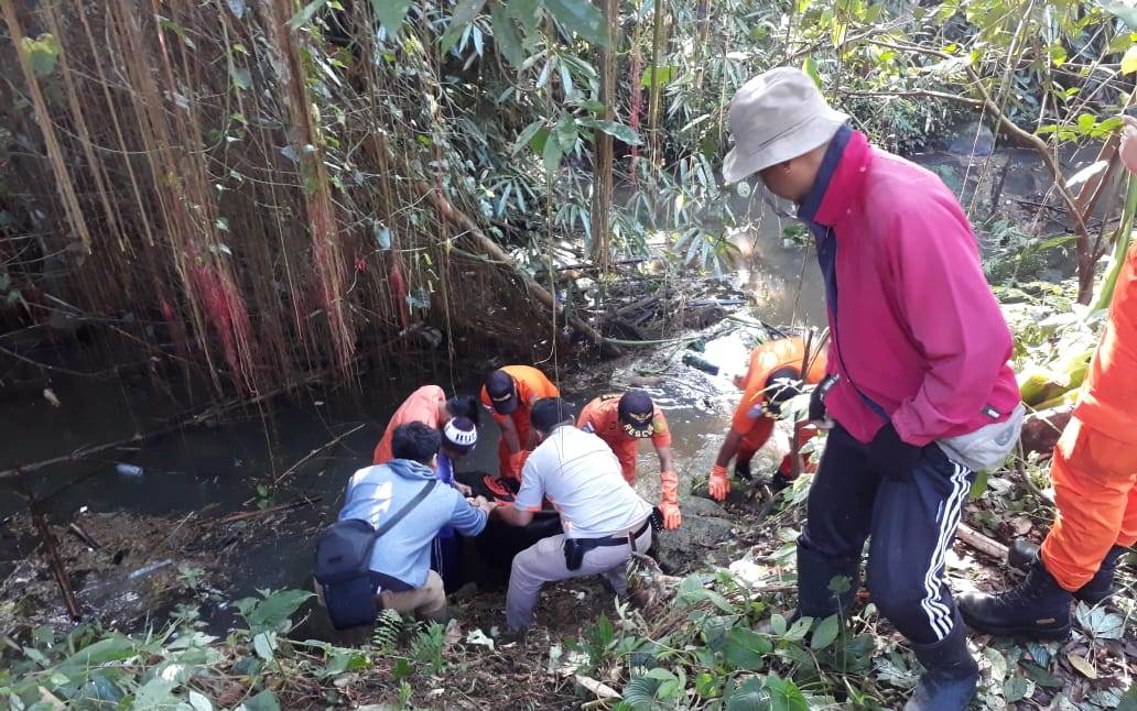 Tercebur ke Sungai, Cirna Ditemukan Tewas Setelah Menghilang