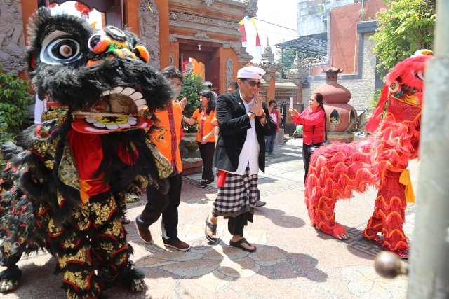 Gelar Silahturami, Wabup Sanjaya Cap Go Meh Mempererat Kerukunan dan Harmonisasi Umat Beragama