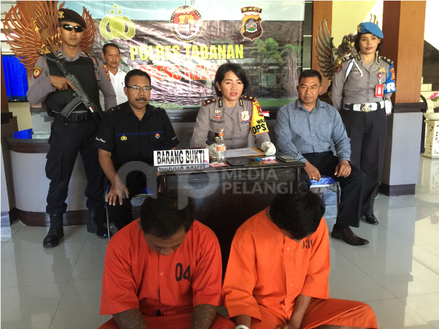 Lagi… Polres Tabanan Ringkus Dua Pengguna Narkoba