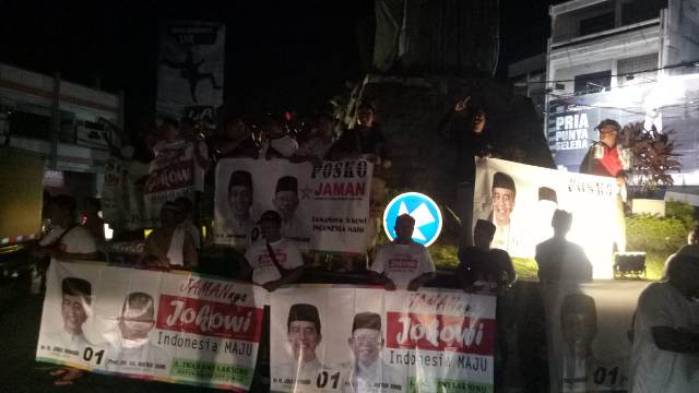 Melintas di Kediri, Sandiaga Uno Diteriaki “Jokowi” Lagi