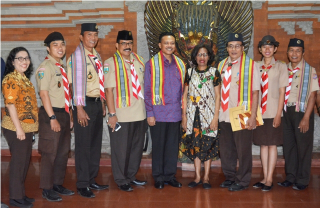 Majukan Gerakan Pramuka, Timor Leste Ingin Jalin Kerjasama dengan Bali