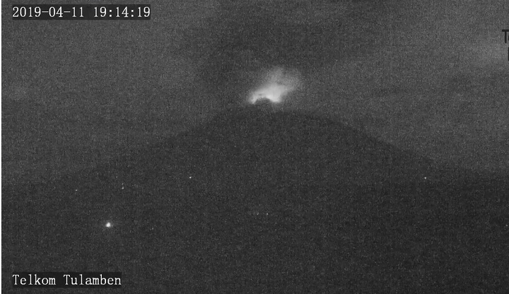 Gunung Agung Kembali Erupsi