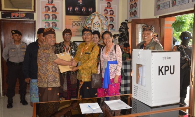 Rapat Pleno Rekapitulasi Perolehan Suara, Tingkat Kabupaten Tabanan Berjalan Aman