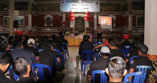 DTW Tanah Lot Sharing Informasi Tentang Bahaya Terorisme dan Etika Pelayanan Publik