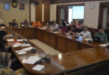 Komitmen Menjaga Subak, Bupati Eka Segera Bentuk Badan Pengelola WBD Bupati Tabanan Bali, Ni Putu Eka Wiryastuti saat Rapat Kordinasi pembentukan Badan Pengelola WBD di Jakarta, Selasa (21/5/2019)