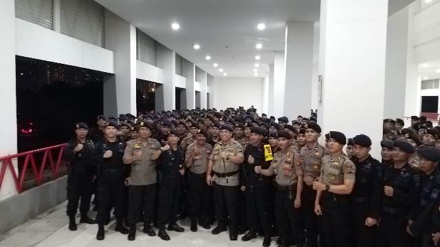 Kapolda Bali Kunjungi Personel yang BKO di Jakarta