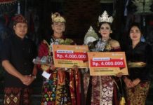 Ayu Krisna dan Yoga Pratama Terpilih sebagai Jegeg Bagus Jembrana 2019