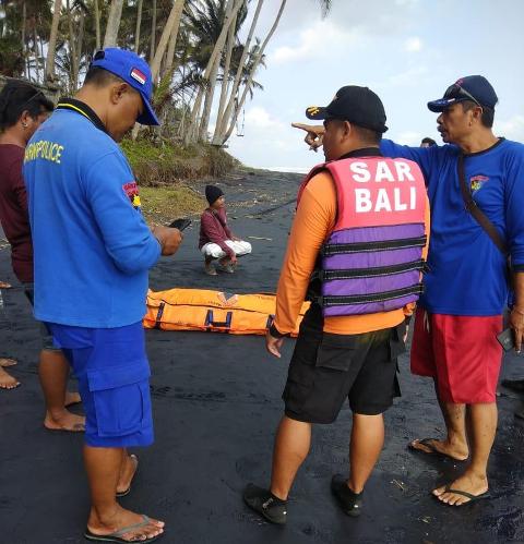 Satu Lagi Jasad Pemancing Terseret Ombak Tanah Lot Ditemukan