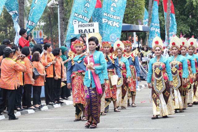 Ny. Putri Koster Dorong Perkuat Budaya Kerja dan Leadership PKK