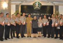 Bupati Eka Terima Kunjungan 13 Siswa Sespimmen Polri