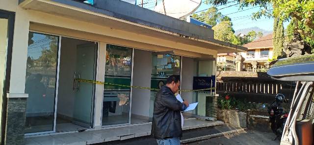 Sempat Congkel Mesin ATM dan Tutup CCTV, Pencuri Gagal Kuras Brankas di Bedugul