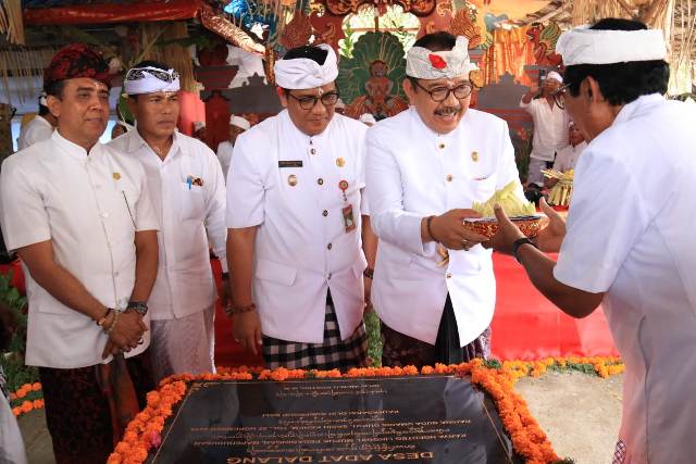 Wagub Cok Ace Apresiasi Pelaksanaan Karya Agung Desa Adat Dalang