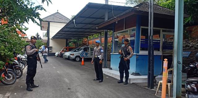 Pasca Bom Bunuh Diri di Medan, Polres Tabanan Tingkatkan Penjagaan