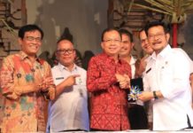 Mentri Pertanian Puji Komitmen Gubernur Koster Majukan Pertanian