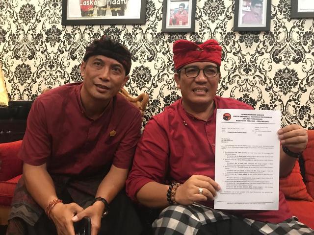 Resmi Diberhentikan, DPC PDI-P Tabanan Tunjuk Lima Pengganti Jabatan AKD dan Fraksi