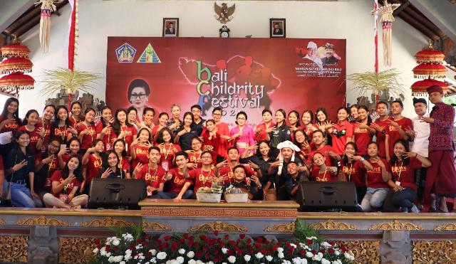 Buka Bali Childrity Festival 2020, Ny Putri Koster Persiapkan Anak untuk Mandiri dan Handal