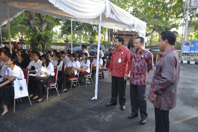 Pantau Hari Pertama Tes CPNS, Sekda Ingatkan Peserta Jangan Percaya Jimat