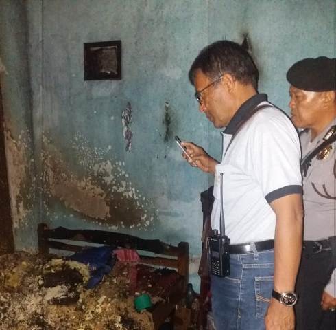 Diduga Korsleting Listrik, Rumah Terbakar di Kerambitan