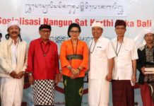Ketua TP PKK Sosialisasi Nangun Sat Kerthi Loka Bali Wujudkan Bali Era Baru