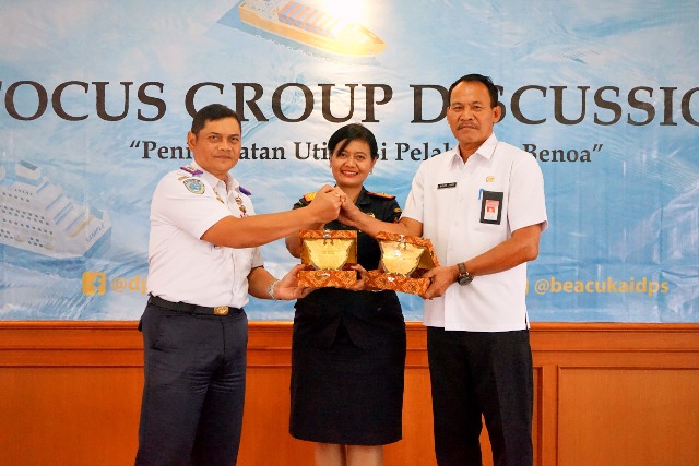 Gelar FGD Bea Cukai Denpasar Bersama Pemprov Bali, Dorong Utilisasi Pelabuhan Benoa