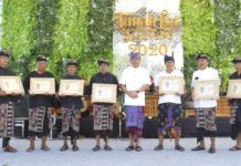 Sekda Tutup, Tanah Lot Art & Food Festival #3 2020