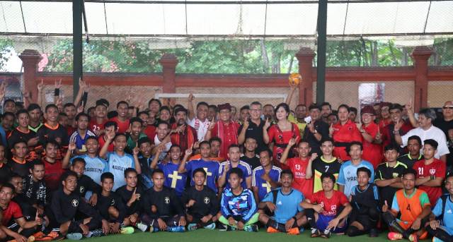 Buka Turnamen Futsal Flobamora Cup I, Wabup Sanjaya Berpesan Junjung Tinggi Sportivitas