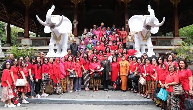Ketua TP PKK Sulut Puji Progres Kerja TP PKK Provinsi Bali