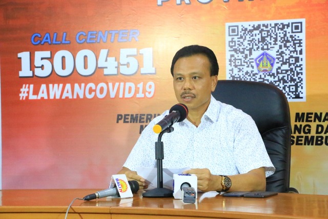 Sekda Dewa Indra Imbau Masyarakat Tidak Bersikap Diskriminatif Menyikapi Penyebaran Covid-19