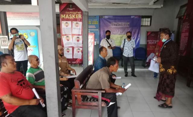 Dampak Corona, 64 Napi Lapas Singaraja Dirumahkan