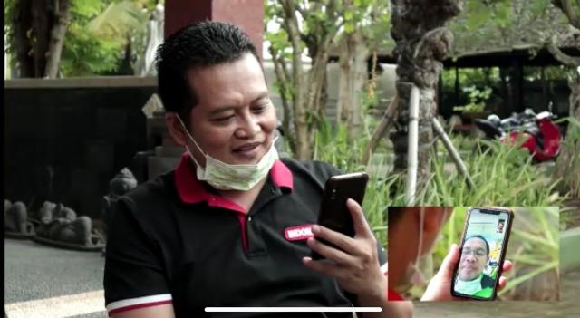 Viral Video Call Wabup Jembrana Dengan Pasien Positif Covid-19, Ini Penjelasannya