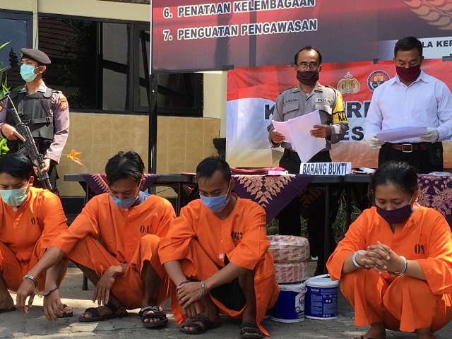 Mantan Waiters Cafe Ini Diringkus Polres Tabanan Karena Terbukti Konsumsi Sabu