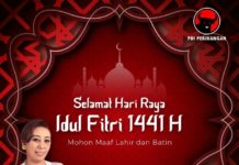 Anggota DPRD Kabupaten Gianyar Fraksi PDI Perjuangan Mengucapkan Selamat Hari Raya Idul Fitri 1441 H
