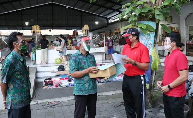 Cegah Transmisi Lokal Meluas, Disperindag Bali Pantau Pasar Tradisional