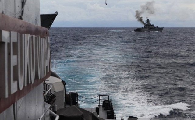 Empat KRI Disiagakan untuk Meningkatkan Pengamanan di Laut Natuna Utara