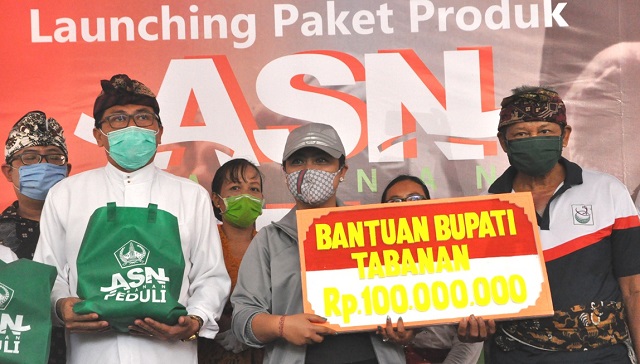 Program ASN Tabanan Peduli Serap Hasil Pertanian dan Produk UMKM