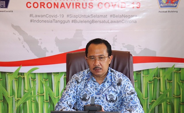 Transmisi Lokal, Satu Staf DPRD Buleleng Positif Covid-19