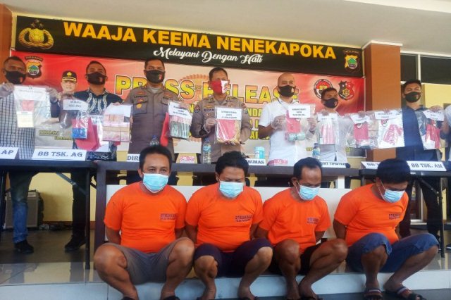 Polisi Bongkar Sindikat Penambang Emas Ilegal