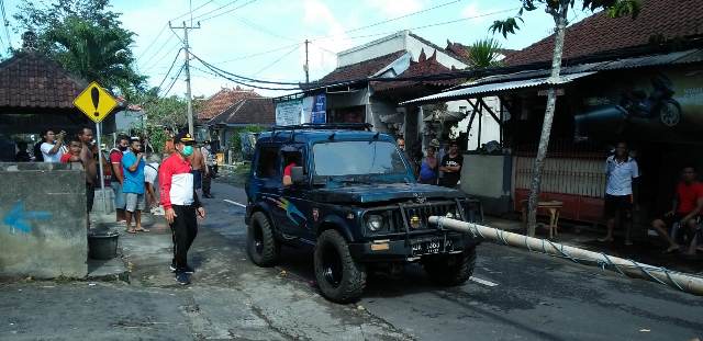 Mobil Terbakar di Bongan Gede, Diduga Akibat Korsleting