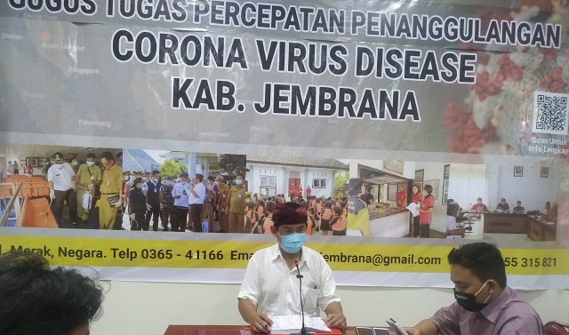 Update Corona 4 Juni di Jembrana: Pasien Positif Covid-19 Bertambah 2 Jadi 19 Orang