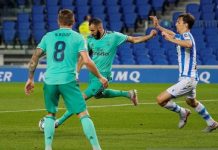 Real Madrid Rebut Puncak Klasemen Liga Spanyol Setelah Menang 2-1
