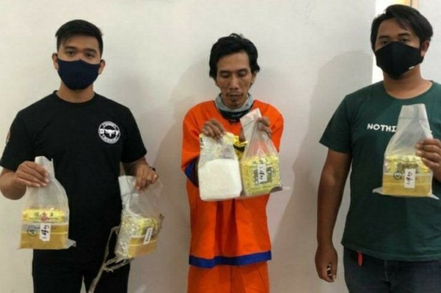 Polisi Gagalkan Peredaran 5,3 Kilogram Sabu dalam Bungkus Teh