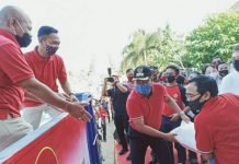 Bupati Gianyar Salurkan Bantuan Sembako Tahap Dua