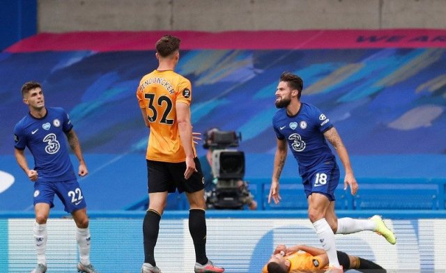 Chelsea Amankan Empat Besar Setelah Tundukkan Wolverhampton 2-0