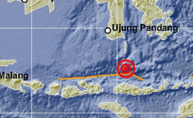 Diguncang Gempa Magnitudo 5,5 di Laut Flores Terasa Hingga Denpasar