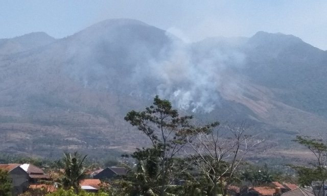 Petugas Gabungan Cari Remaja yang Hilang di Gunung Guntur