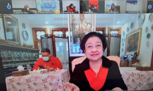 Jaga Ketahanan Pangan, Megawati Dorong Kepala Daerah Produksi Makanan Pendamping Beras