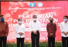 Gubernur Koster Dukung Peresmian 121 Posyankumhamdes di Bali