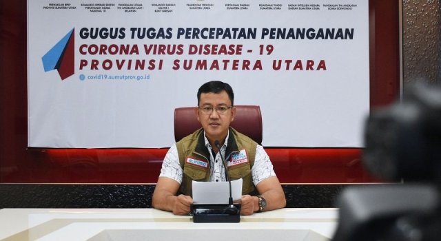 GTPP Sumut : 244 Orang Pasien COVID-19 di Sumut Meninggal