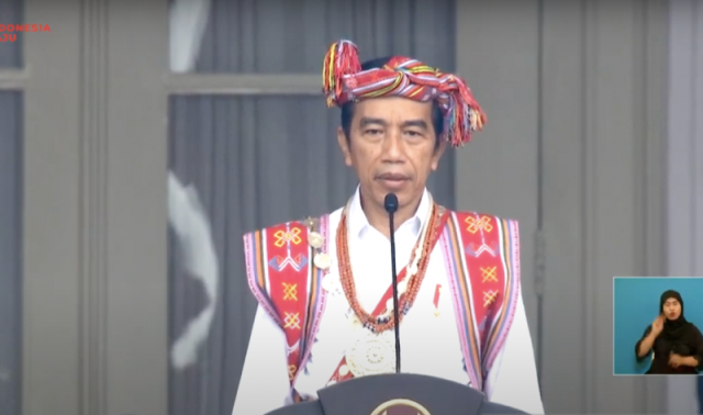 Makna Baju Adat Timor Tengah Selatan yang Dipakai Presiden Jokowi di Upacara HUT RI