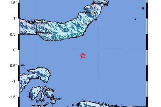 Gempa Magnitudo 5,0 Terjadi di Bolaang Uki Sulawesi Utara, Tak Berpotensi Tsunami